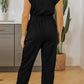 Black Jogger Jumpsuit LT