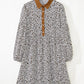 Khaki Leopard Plus Size Dress LT