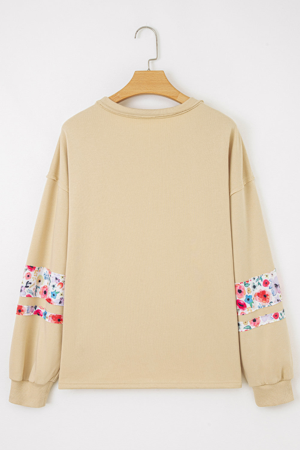 Floral Applique Baggy Top *TWO COLORS* LT
