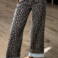 Leopard Loose Leg Jeans LT