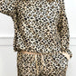 Leopard Pullover Drawstring Set LT