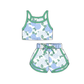 PO101 Floral farm duck print girl active set collection