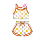PO101 Floral farm duck print girl active set collection