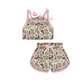 PO101 Floral farm duck print girl active set collection