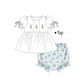PO101 Blue easter peter rabbit embroidery collection