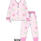 PO101 Pink western boots bamboo collection