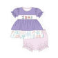 PO101 Navy&purple nautical embroidery collection