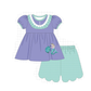 PO101 Blue&purple mermaid sequin embroidery collection