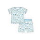 PO101 Blue&pink goose bamboo collection