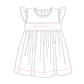 PO101 Blue&pink easter egg smocked collection