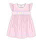 PO101 Blue&pink easter egg smocked collection