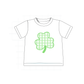 PO101 Green clover applique gingham collection