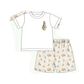 PO101 Teal easter bunny embroidery collection