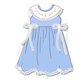 PO101 Blue easter bunny lace bow collection