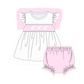 PO101 Pink&green sheep embroidery collection