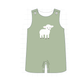 PO101 Pink&green sheep embroidery collection