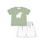 PO101 Pink&green sheep embroidery collection