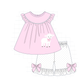 PO101 Pink&green sheep embroidery collection