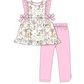 PO101 Pink winnie bear bow collection