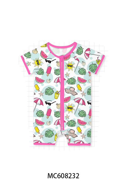 PO101 Pink summer bamboo collection