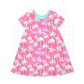 PO101 Pink palm tree print bamboo collection