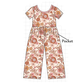 PO101 Brown floral butterfly bamboo collection