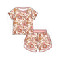PO101 Brown floral butterfly bamboo collection