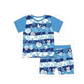 PO101 Blue marine creature bamboo collection