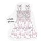 PO101 Pink easter bunny print ruffle collection