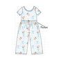 PO101 Blue bow strawberry bamboo collection