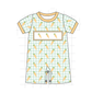 PO101 Green gingham easter carrot embroidery collection