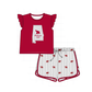 PO101 Red Alabama embroidery collection 1