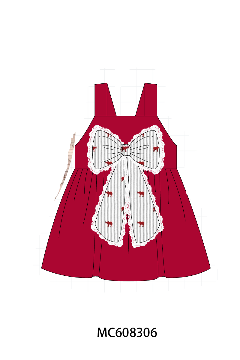 PO101 Red Alabama embroidery collection 1