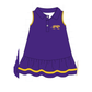 PO101 Purple LSU embroidery gingham collection 2