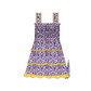 PO101 Purple LSU embroidery gingham collection 2