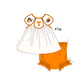 PO101 Orange Tennessee embroidery collection 1