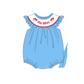 PO101 Blue Mississippi Ole Miss embroidery collection 1