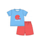 PO101 Blue Mississippi Ole Miss embroidery collection 1