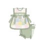 PO101 Sage LIL SISTER embroidery collection