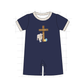PO101 Navy easter cross egg embroidery gingham collection