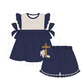 PO101 Navy easter cross egg embroidery gingham collection