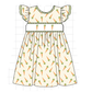 PO101 Green happy easter carrot embroidery collection