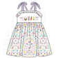 PO101 Lavender easter bunny floral ruffle collection