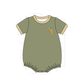 PO101 Brown&sage carrot embroidery collection