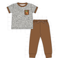 PO101 Brown&sage carrot embroidery collection