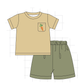 PO101 Brown&sage carrot embroidery collection
