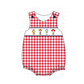 PO101 Navy toy story embroidery gingham collection