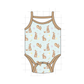 PO101 Blue easter bunny egg print bamboo collection