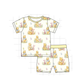 PO101 Yellow winnie bear print bamboo collection