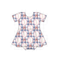PO101 Pink easter bunny checkered bow bamboo collection
